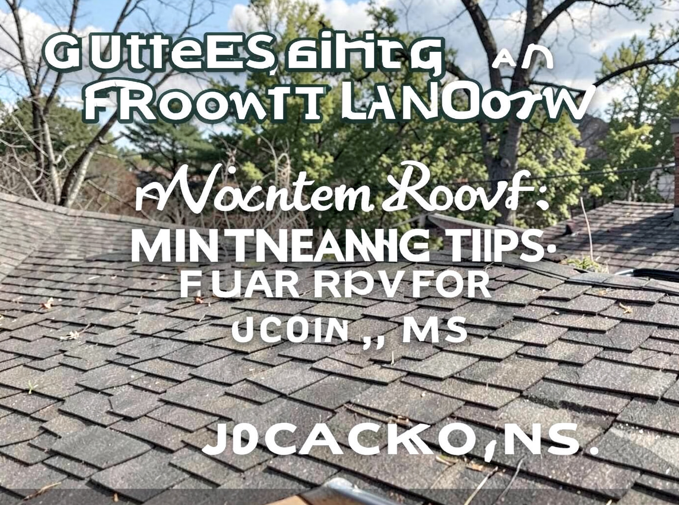 Gutters, Flashing, and Flat Roofs: Maintenance Tips for Jackson, MS